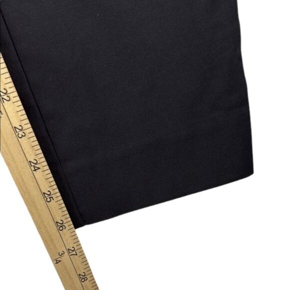 Hilary Radley Pants Black High Rise Slim Leg Pull On Women's Size S - Picture 5 of 8